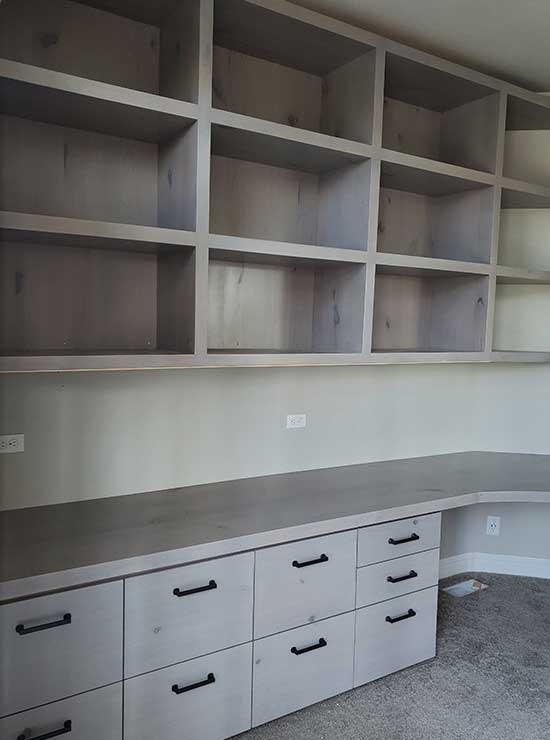 Wall Units with Shades